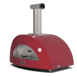 Forno per pizza Moderno 2 Alfa Forni in legno rosso antico