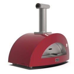 Forno per pizza Moderno 2 Alfa Forni in legno rosso antico