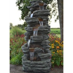 Fontaine Cascade Corte kit complet avec pompe Ubbink