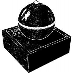Tripolis-Brunnen-Komplettset mit Ubbink-Pumpe