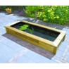 Lago de jardim de madeira com lona Quadro Wood 5 Mirror Ubbink
