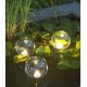 Set van drie Ubbink MultiBright Float 3 LED transparante en zwevende bollen