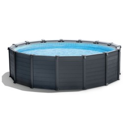 Piscina tubolare Intex Graphite 4,78 x h1,24m