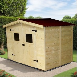 Eden Habrita Holz-Gartenhaus 5m2 mit Boden