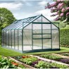Aluminium Garden Greenhouse Habrita 10.60m2