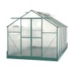 Serre Jardin Aluminium Habrita 10.60m2
