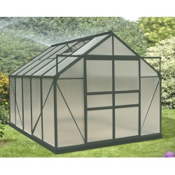 Aluminium-Gartengewächshaus Habrita 7,35m2