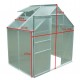 Habrita Aluminium Garden Greenhouse 2.50m2