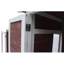 Standard Wooden Garden Chicken Coop 2-3 Habrita Hens 0.62m2 Two-Body