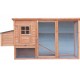 Poulailler de Jardin en bois 3-4 Poules Habrita 1.50m2