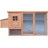 Holzgarten Hühnerstall 3-4 Habrita Hühner 1,50m2