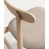 Lot de 4 Chaises en bois massif naturel et piètements bois May VeryForma