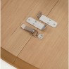 Ausziehbarer runder Tisch 90 bis 170x90 Holz Eiche Quio VeryForma