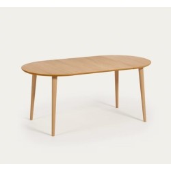 Table Ronde Extensible 90 à 170x90  bois chêne Quio VeryForma
