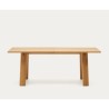 Ausziehbarer rechteckiger Tisch 200 bis 250x95 Lena VeryForma Naturholz