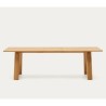Ausziehbarer rechteckiger Tisch 200 bis 250x95 Lena VeryForma Naturholz