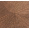 Ausziehbarer runder Tisch 90 bis 170x90 weiß und Quio VeryForma Buchenholz
