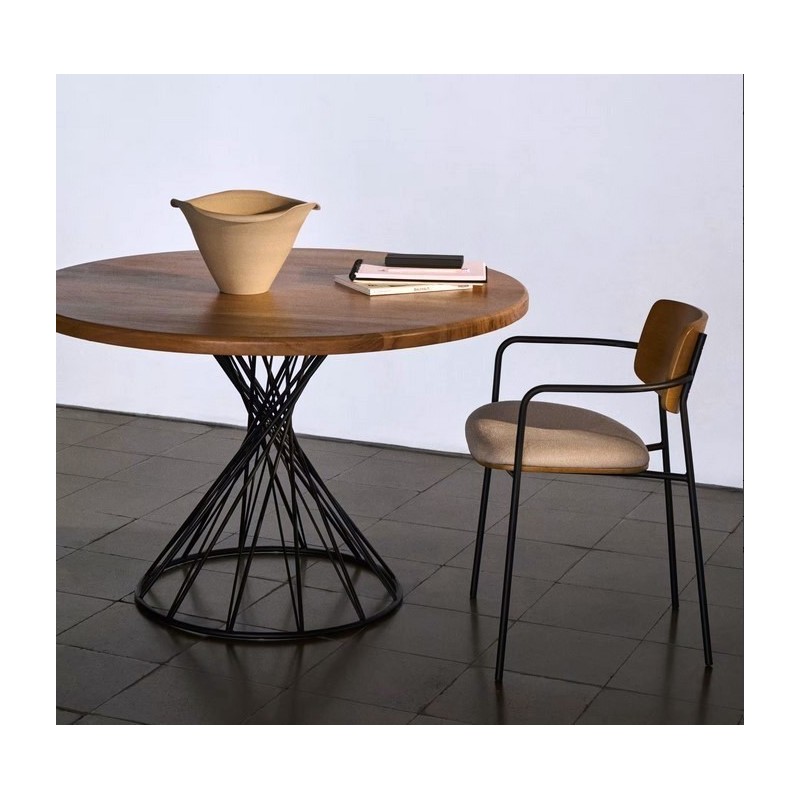 Round Table 120 Acacia Wood Inu VeryForma
