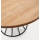 Mesa Redonda 120 Madera de Acacia Inu VeryForma