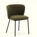 Set of 2 Green and Black Metal Terry Chairs Elia VeryForma