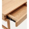 Schreibtisch aus Eschenholz und Rattan 105 x 62 Axi VeryForma