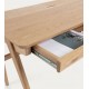 Ash Wood Desk and Drawers 120x65 Lia VeryForma