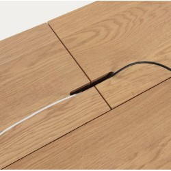 Mesa e Gavetas em Madeira de Freixo 120x65 Lia VeryForma