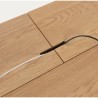 Escritorio y cajones de madera de fresno 120x65 Lia VeryForma