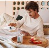 Bedside table wood round ash 55 Ovia VeryForma