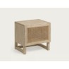 Bedside Table Solid Wood by Mindi 50x48 Texi VeryForma