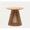 Table d'appoint en bois de teck naturel  Jet 50 cm VeryForma