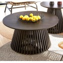 Houten salontafel Mindy Black Jet 80cm VeryForma