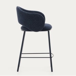 Set di 2 sgabelli Aina VeryForma blu e con piano in metallo