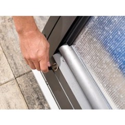 Pool Enclosure Telescopic Base Imperial 12.78X4.3 Abrilios