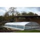 Abri de Piscine mi-haut télescopique Imperial 4.3X4m Abrilios