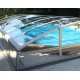 Imperial 10.66X4 Abrilios Telescopic Mid-Height Pool Enclosure