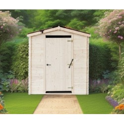 Alpina wooden dry toilet shelter 2.10x2.21 Habrita 4.64m2