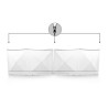 Trotec VarioScreen Zipper Pantalla protectora de 4 paneles 180x180 blanco