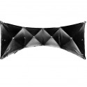 Trotec VarioScreen Pantalla Protectora con 4 Paneles 180x180 Negro