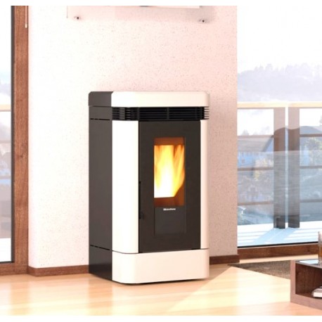 La Nordica Extraflame Lucia 12 kW Belüfteter Pelletofen Taupe