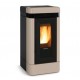 Poêle à granulés La Nordica Extraflame Lucia 12 kW ventilé Taupe