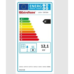La Nordica Extraflame Lucia 12 kW Estufa de Pellets Ventilada Taupe