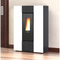 La Nordica Extraflame Marilena Plus AD 8kW Narrow Pellet Stove White