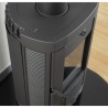 Nordica Extraflame Fedora 8,3 kW Stahl-Holzofen Schwarz