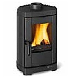 Nordica Extraflame Fedora 8,3 kW Stahl-Holzofen Schwarz