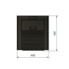 Poêle à Granulés Ferlux Nerea 8 kW blanc perlé