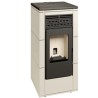 Ferlux Nerea 8 kW Pellet Stove Pearl White