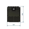 Ferlux Venus 8 kW Stufa a Pellet Rosso Imperiale