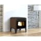 Ferlux Ares Pellet Stove 10 kW Vintage Brown