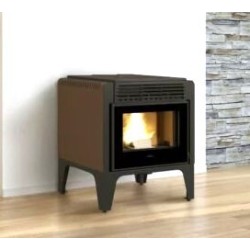 Ferlux Ares Pellet Stove 10 kW Vintage Brown